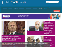 Tablet Screenshot of epochtimes-romania.com